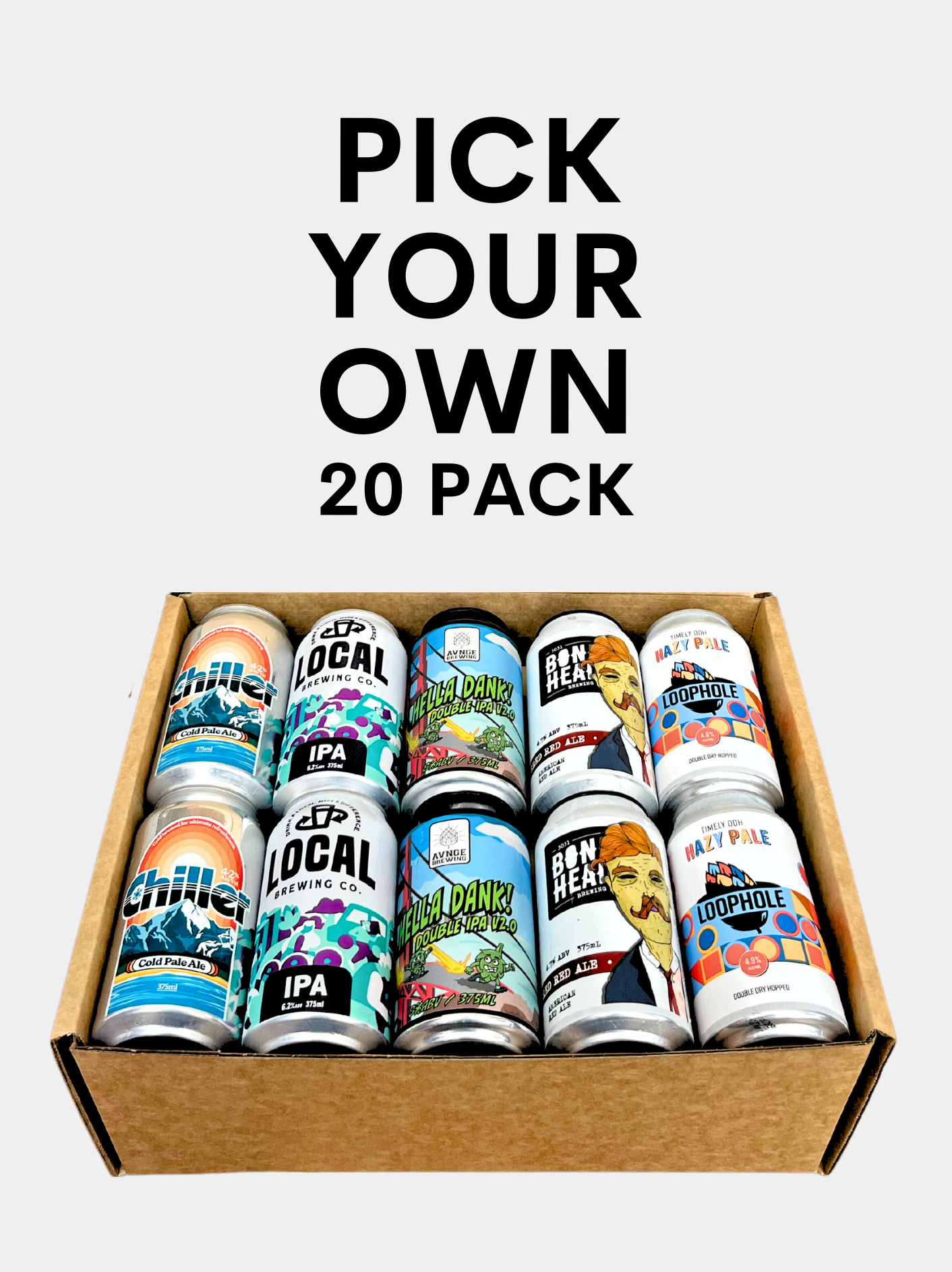 Pick Your Own! 20 Can Pack