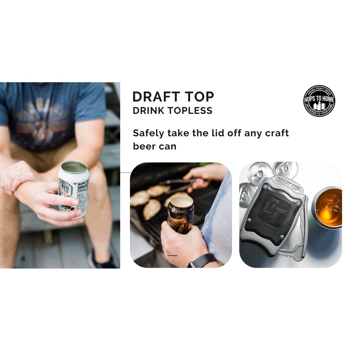 Draft Top Beer Can Opener